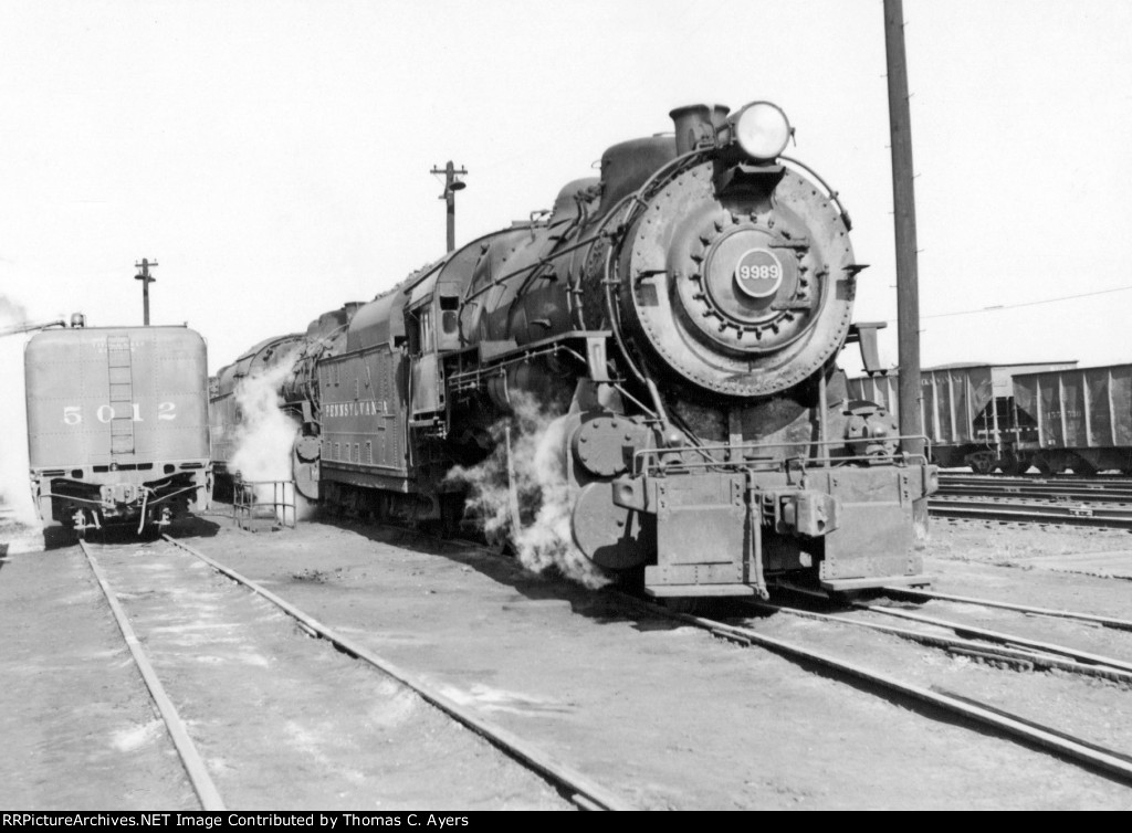 PRR 9989, H-10S, #1 of 2, 1956